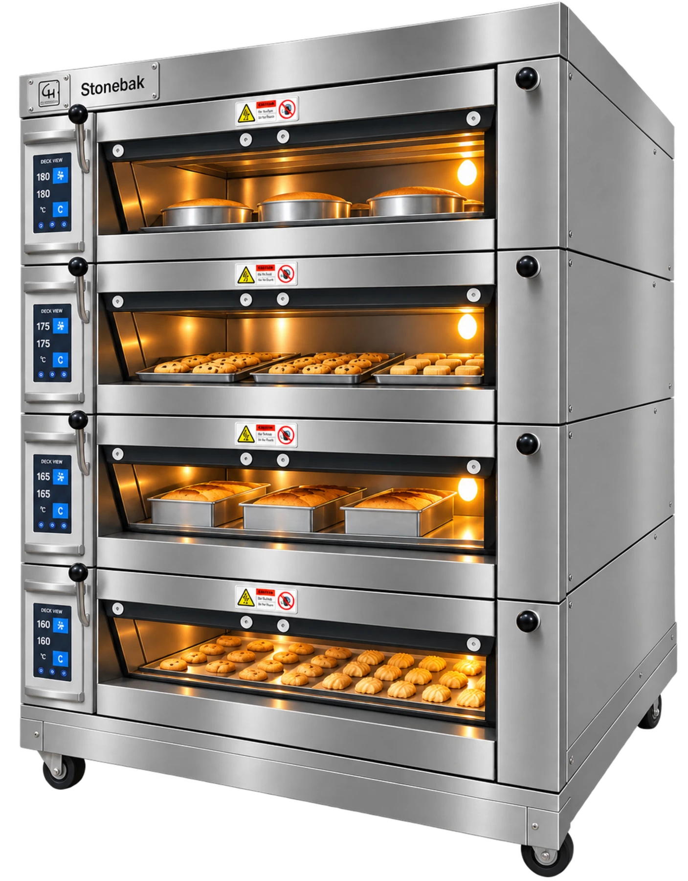 CHAMUNDE StoneBak deck oven