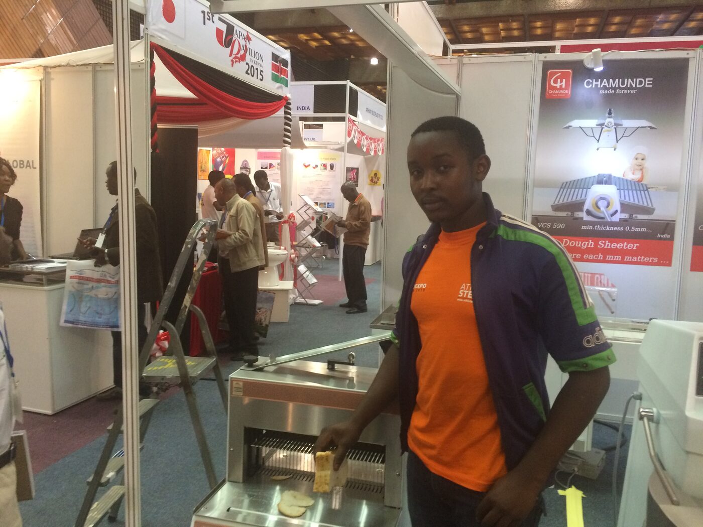 CHAMUNDE at CHAMUNDE machinery in Kenya, 2015