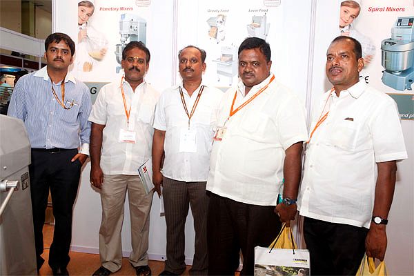 CHAMUNDE team at the Bakexpo exhibition stand