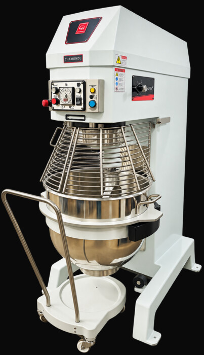 CHAMUNDE CPM planetary mixer in MS powder coated body