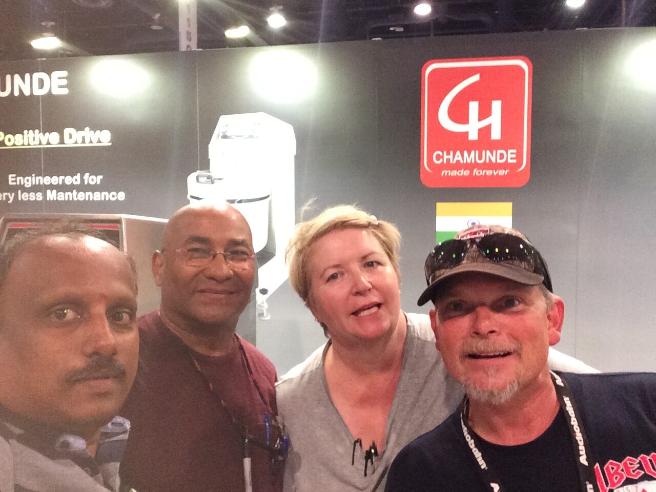 CHAMUNDE stand at IBIE Las Vegas 2016