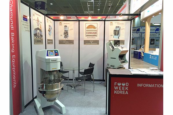CHAMUNDE at a trade show in South Korea