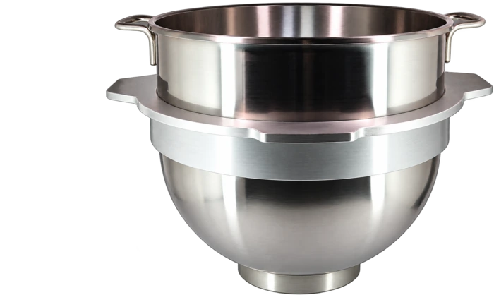 Mixing bowl for CHAMUNDE CPM planetary mixers