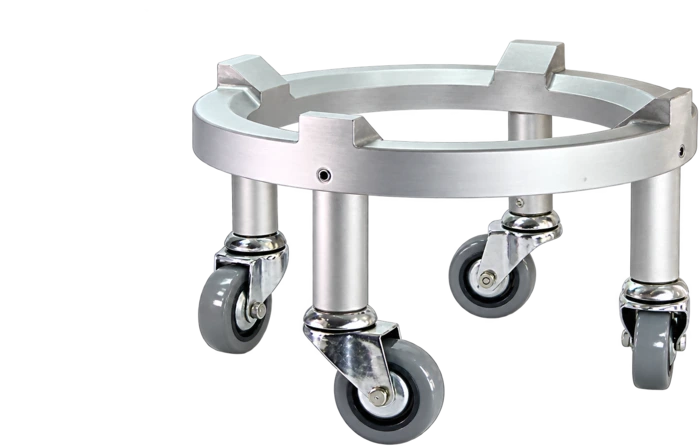 Bowl trolley for CHAMUNDE CPM planetary mixers