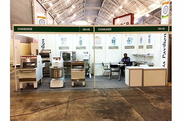 CHAMUNDE exhibition stand in Singapore