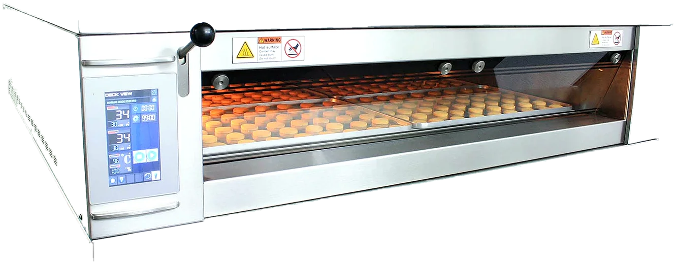 StoneBak modular electric deck oven with full glass door